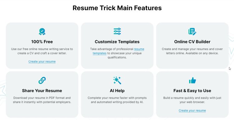 RESUME TRICK - AI resume