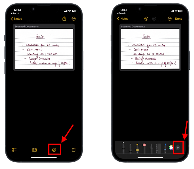 Add a Signature to Scanned Document on iPhone