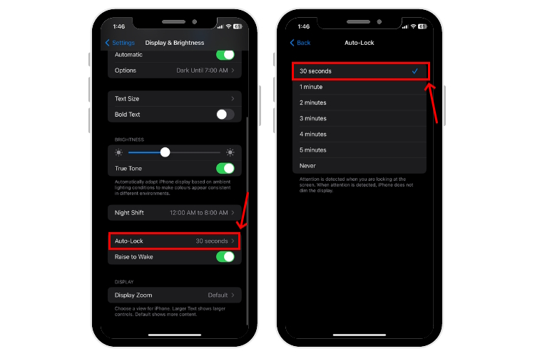 How To Save Battery On IPhone 2024 Guide Beebom   Adjust Auto Lock Timeout In IPhone Settings 