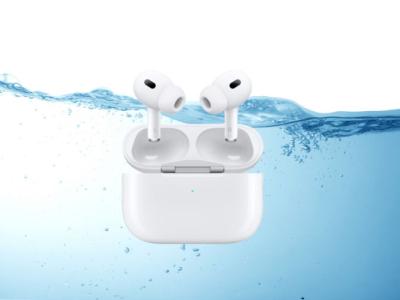 Apple AirPods Pro Submerged in water