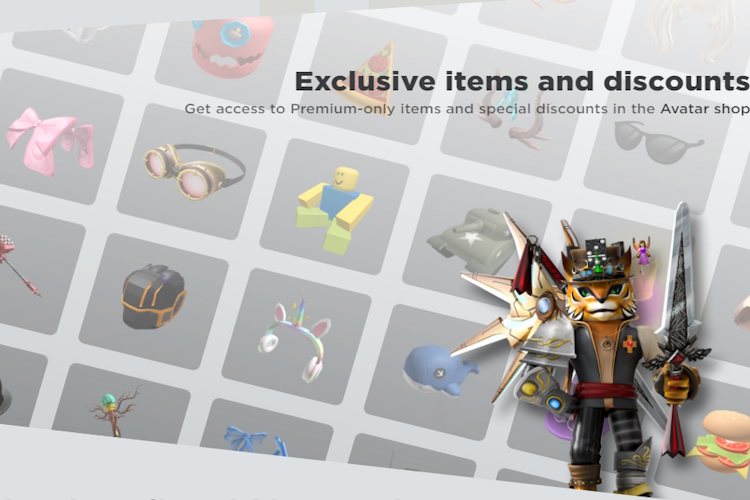 Avatar shop discounts and exclusive items roblox premium