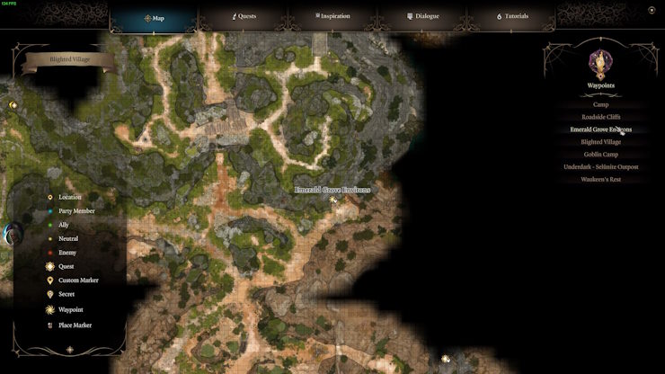 How To Find Dammon In Baldur S Gate 3 All Locations Beebom   Baldurs Gate 3 Emerald Grove Environs Fast Travel 