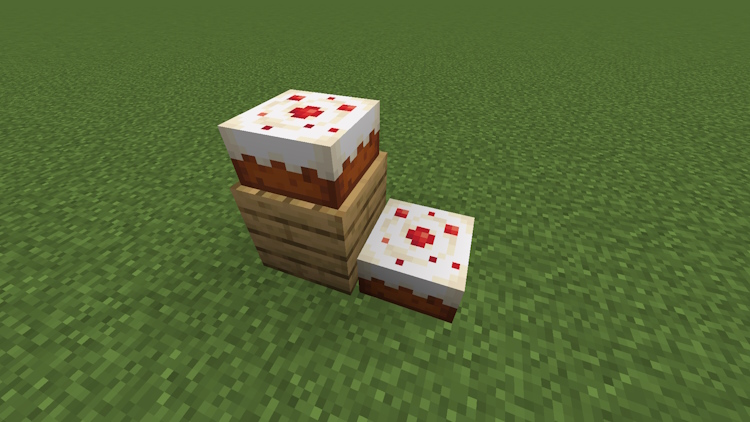 Cake in Minecraft