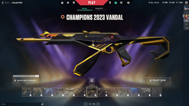 VALORANT's 2023 Champions Bundle