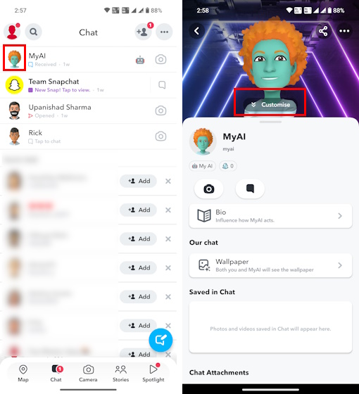 How to Change Snapchat AI Gender Beebom