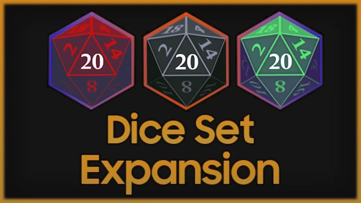 Dice Set Expansion Baldurs Gate 3 mods