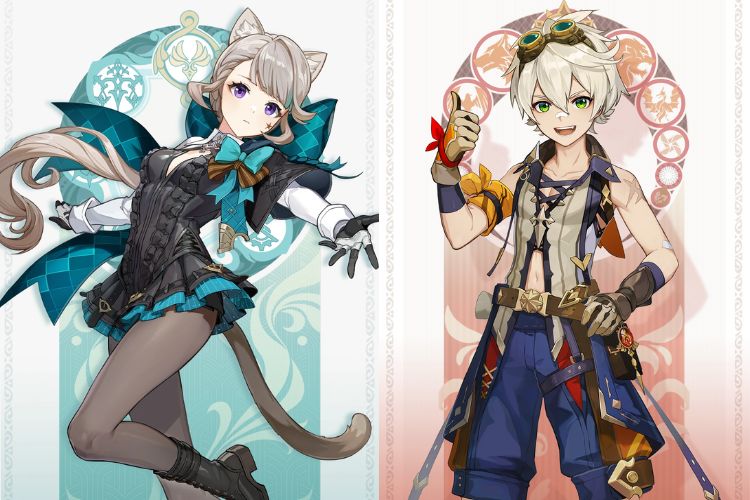 Free characters Lyney and benett