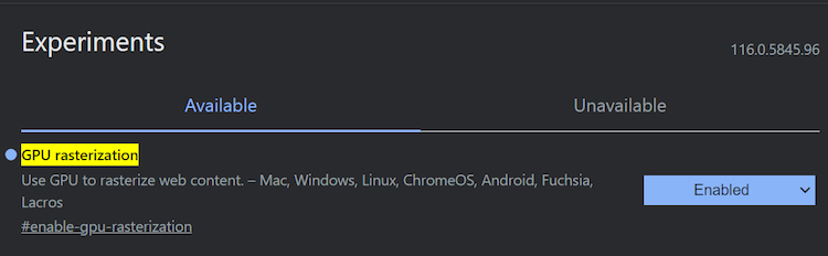 GPU Rasterization