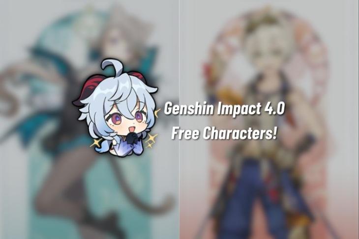 Genshin Impact 4.0 Free Characters!