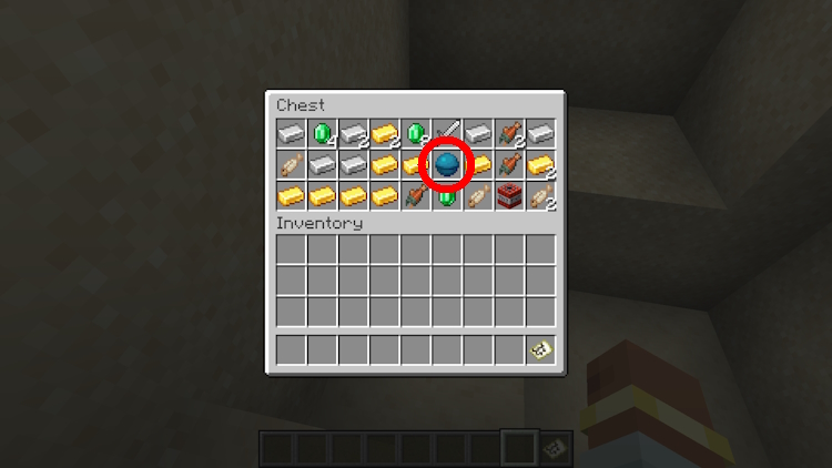 Buried treasure that contains heart of the sea in Minecraft