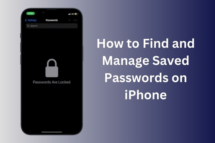 Passwords on iPhone