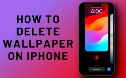 How to delete Wallpaper on iPhone