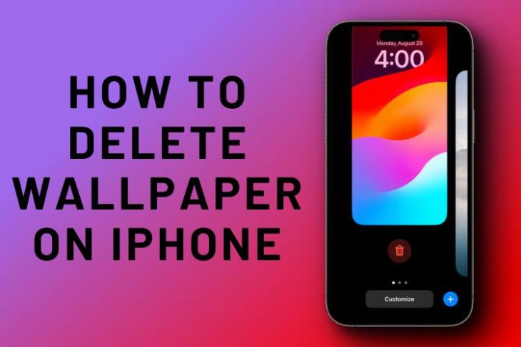 How to delete Wallpaper on iPhone