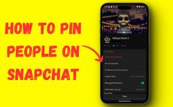 How to pin people on Snapchat