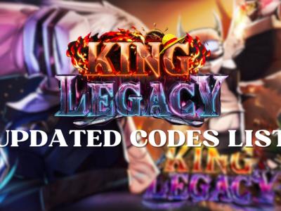 King Legacy Codes List 2023 Feature image