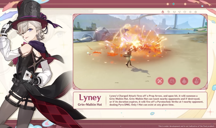 Lyney Elemental Skill