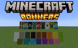 Different and unique banners in Minecraft