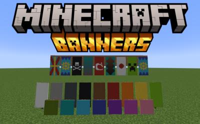 Different and unique banners in Minecraft