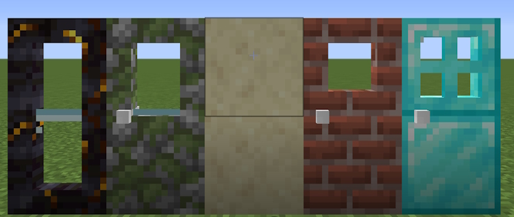 Blockcarpentry Mod in Minecraft