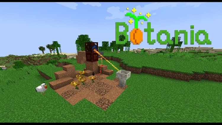 Botania mod in Minecraft