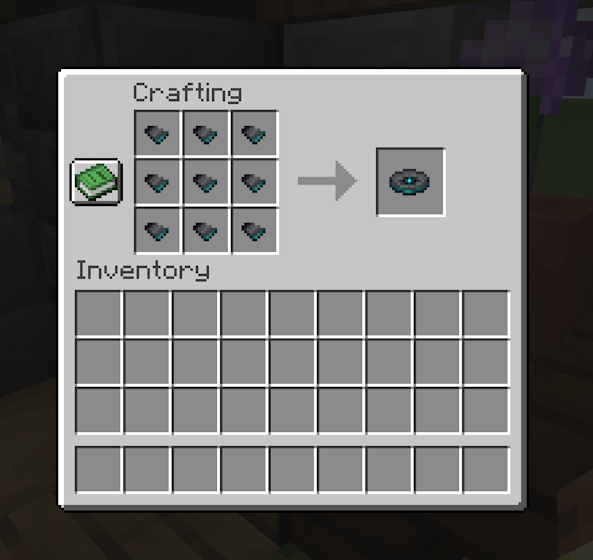 Music disc 5 crafting recipe