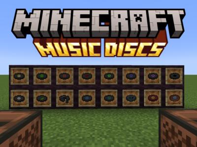 Every music disc in Minecraft
