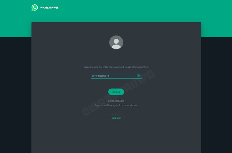 Nouvelle Fonctionnalité De Verrouillage D'Écran Pour La Version Bêta De Whatsapp Web