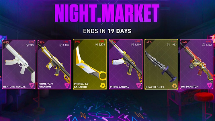 Night Market Display Updated