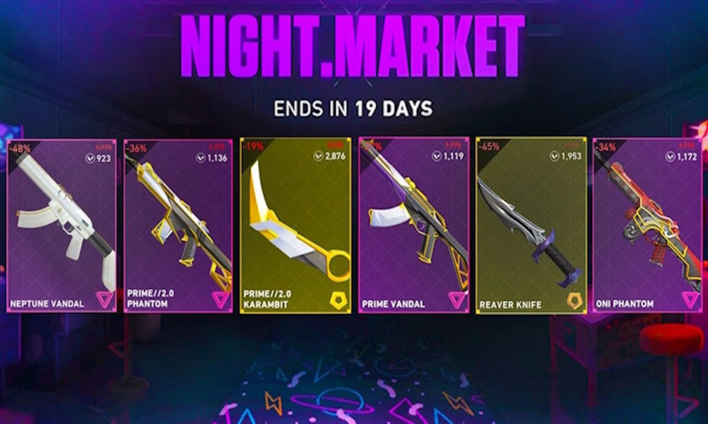 Night Market Display New
