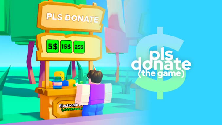 Pls Donate Roblox game