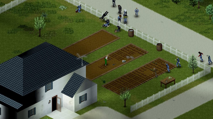 Project Zomboid Steamdeck Gameplay