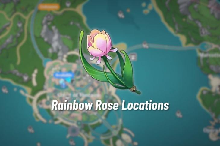 Rainbow Rose Locations Genshin Impact