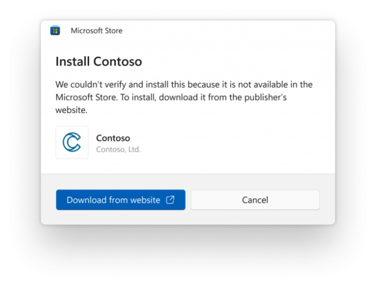 Windows 11 Insider Update showing how previously pinned apps can be re-installed conveniently 