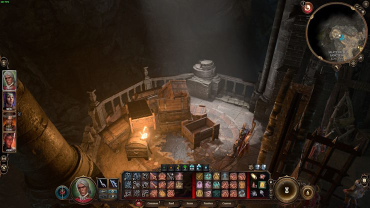 Shattered Sanctum Infernal Iron location in Baldur's Gate 3