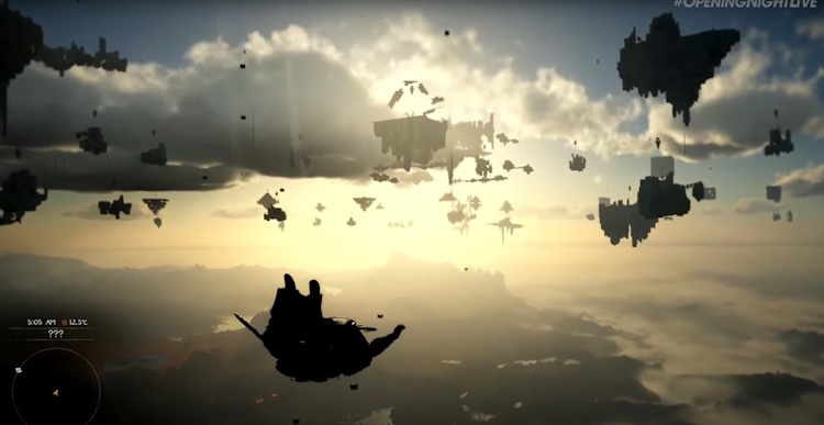 Skydiving Crimson Desert