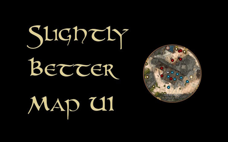 Slightly Better Map UI Baldurs Gate 3 mods