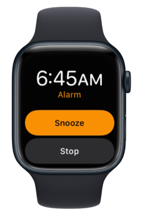 Set discount alarm iwatch