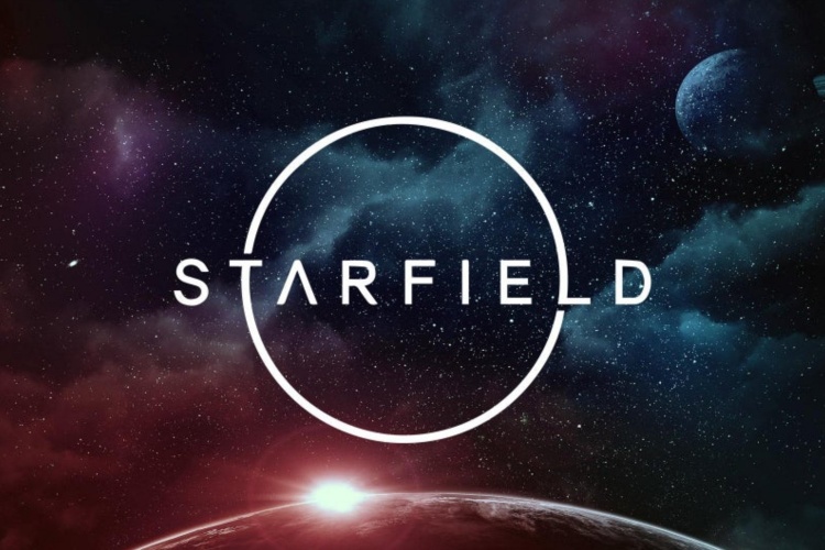 Starfield title screen