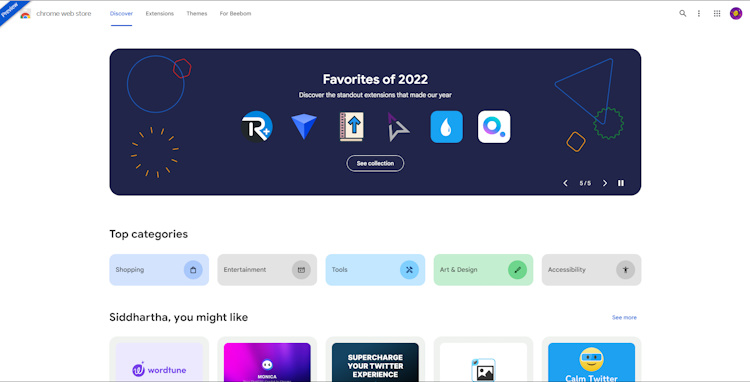 Google Chrome Web Store Is Getting a Facelift; How to Enable the New Look (After)