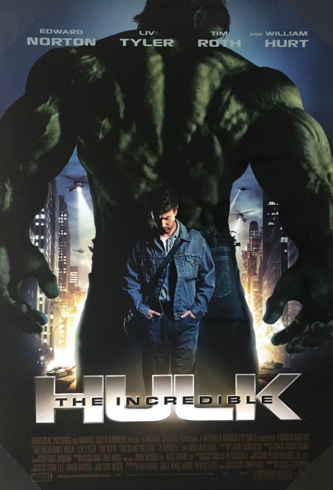 The Incredible Hulk poster