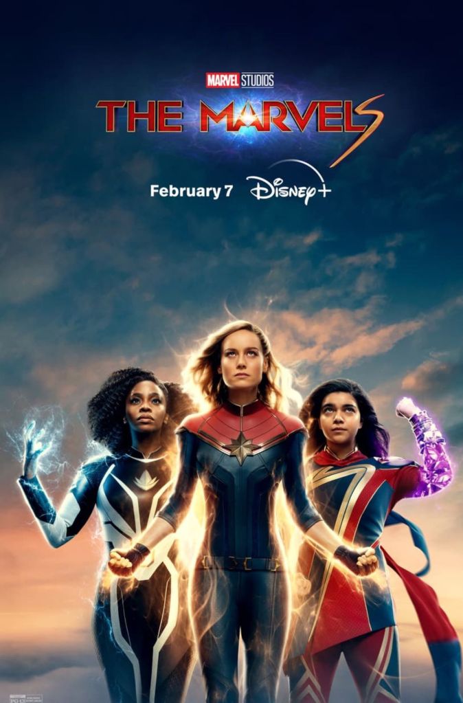 The Marvels poster 