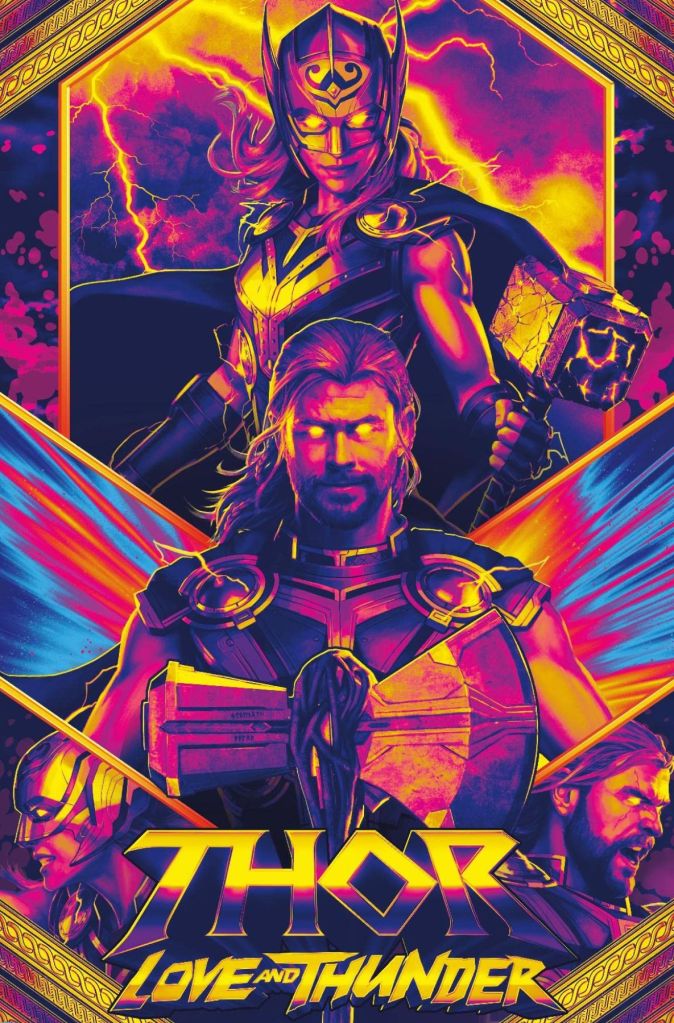 Thor love and Thunder poster