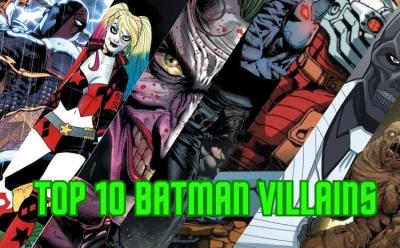 Top 10 Batman Villains