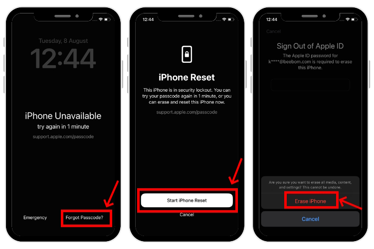 How to Unlock iPhone without Passcode Beebom