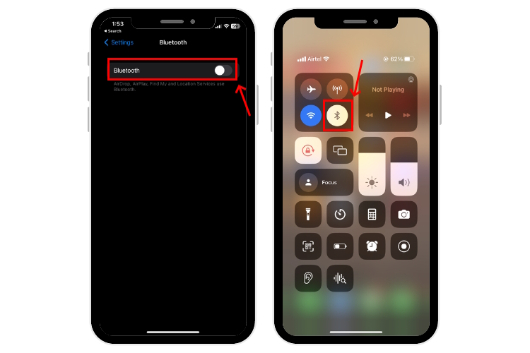 Ways to Turn Off Bluetooth on iPhone