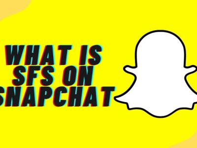 Snapchat上的SFS是什麼