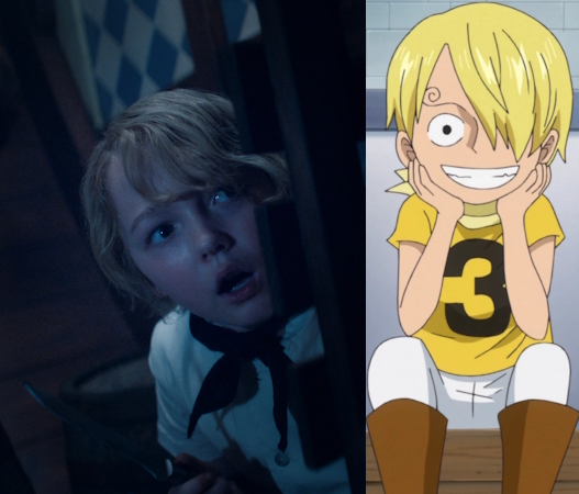 Young Sanji in One Piece Live Action