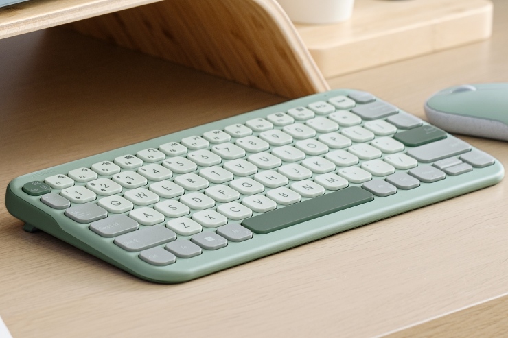 asus marshmallow keyboard kw100 in green tea latte color