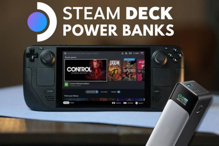 best steam deck power banks