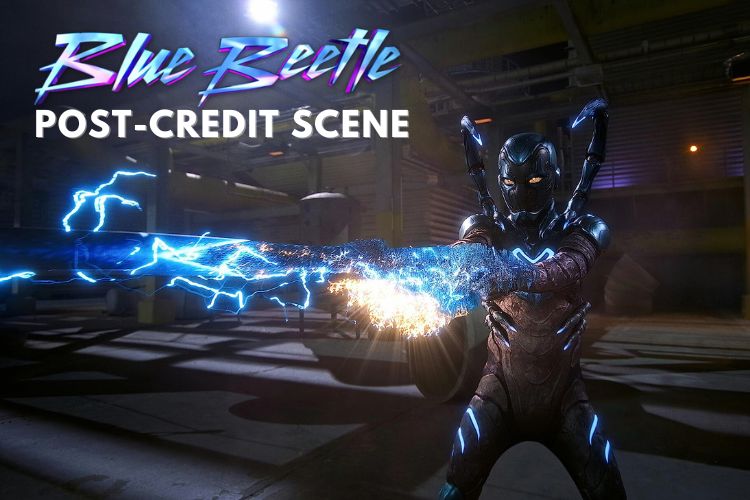 blue beetle post credit scene